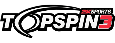 Top Spin 3 title screen for Nintendo DS